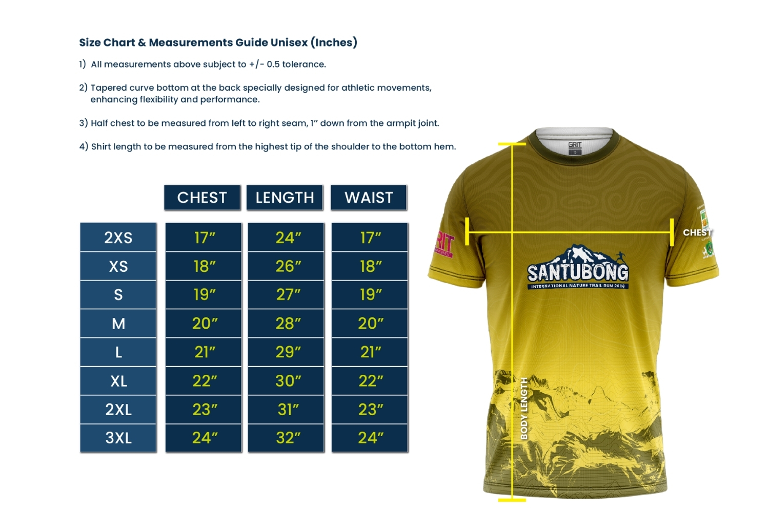 Santubong Trail 2026 Event Tee